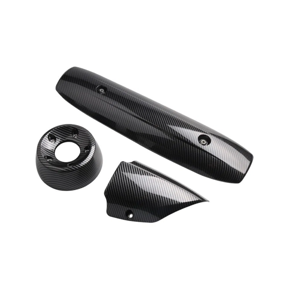 para TMAX500 para TMAX 500 2008-2011 Cubierta del Silenciador De La Motocicleta Protector Térmico del Tubo De Escape Escudo Térmico
