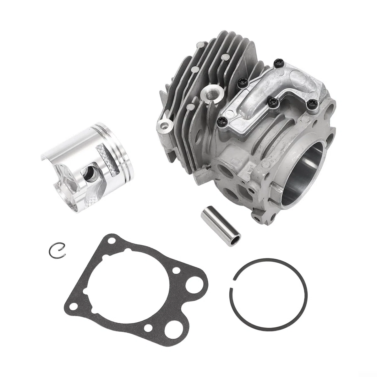 Kit de revisión de montaje de pistón de cilindro de 51 mm compatible con modelos de cortador de potencia K760 K770 Active II, pieza de repuesto 581476102 581476103, construcción de metal