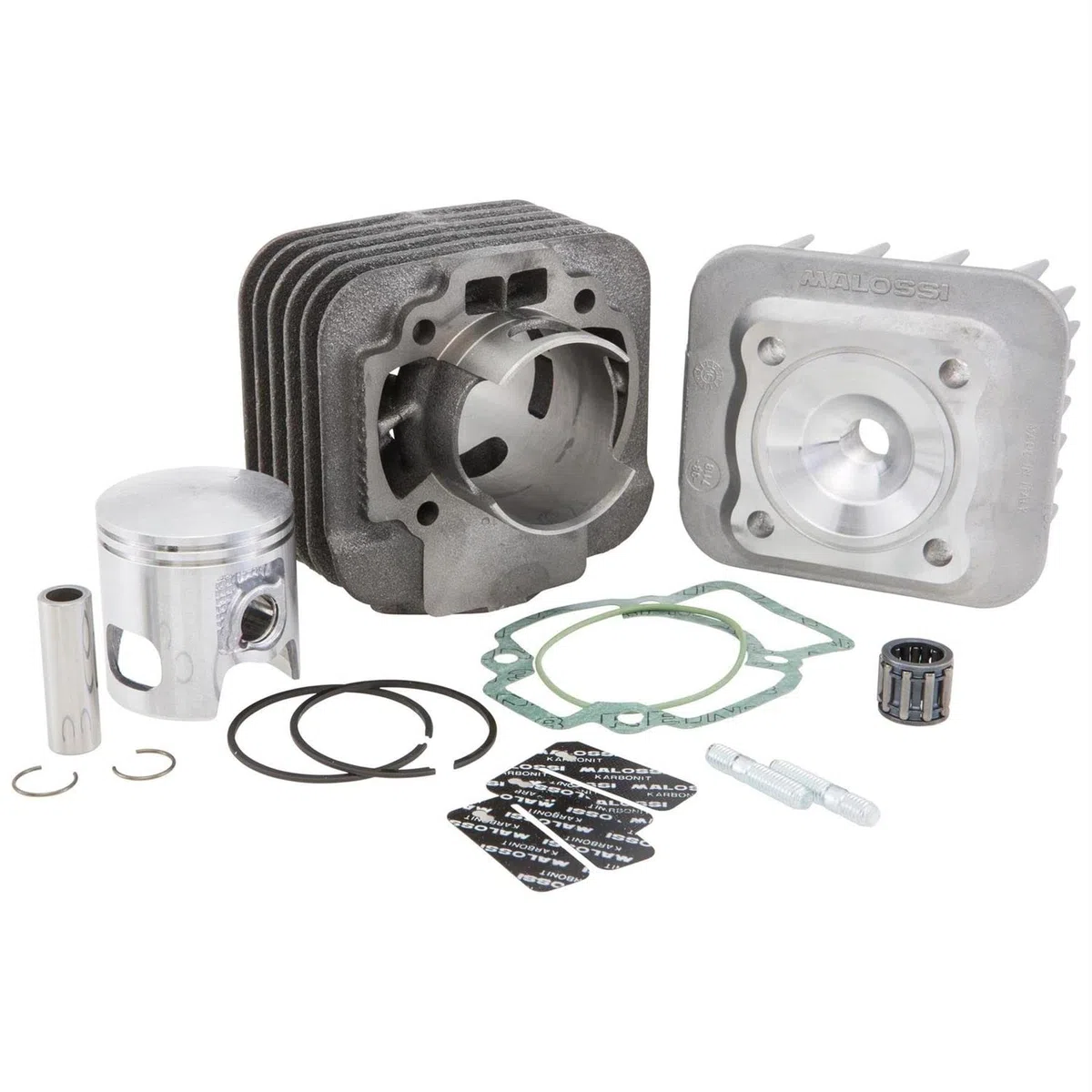 Kit de cilindros Malossi Sport de 70 cc para Piaggio AC (rosca larga)