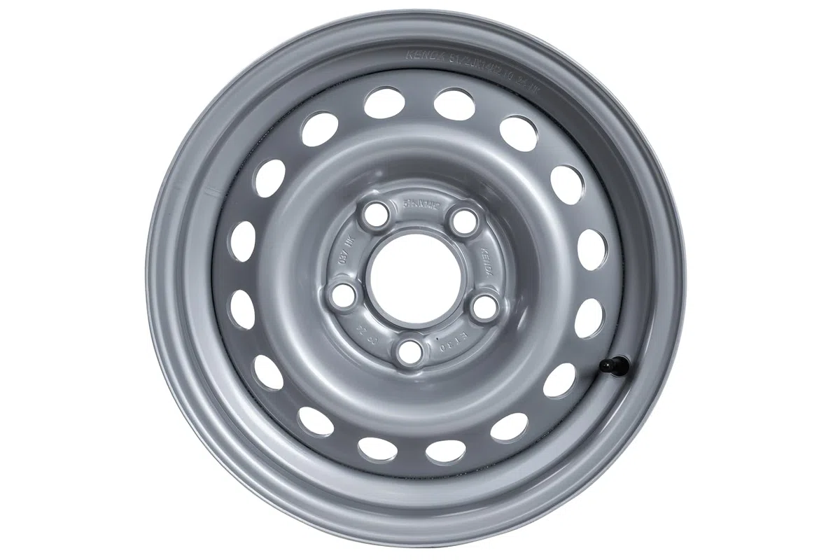 KENDA Llanta de Acero de 14 Pulgadas para Remolque Pesado 5.5Jx14 H2, 5x112 ET30, Capacidad de Carga de 1030 kg, Rueda de Alta Estabilidad para Grúas y Caravanas