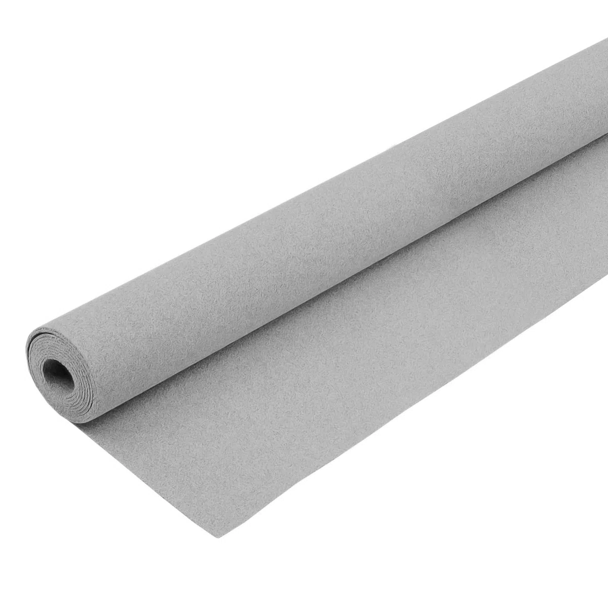 Alfombra de Forro para Furgoneta | GRIS PLATA | Súper Elástica en 4 Direcciones | 2 m Ancho, 5,5 m Largo | Cobertura 11 m2 | Interior del vehículo para Autocaravana | Kit conversión de caravana