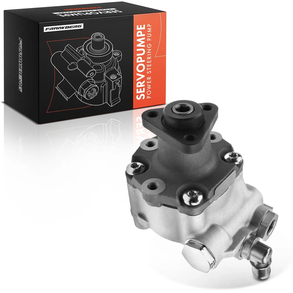 Frankberg Bomba de la dirección asistida Compatible con Serie 5 Touring E61 525d 525d xDrive 525xd 530d 530d xDrive 535d Serie 5 E60 525d 525d xDrive Serie 6 cabrio E64 32416774698