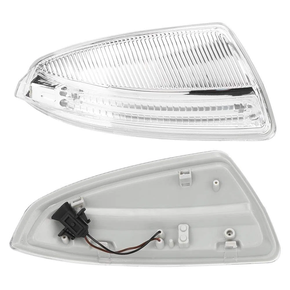 Aramox Luces LED de señalización para Espejos retrovisores A2048200721 compatibles con C Class W204 2008 2010 diseño Original fácil instalación y Ajuste sin modificaciones