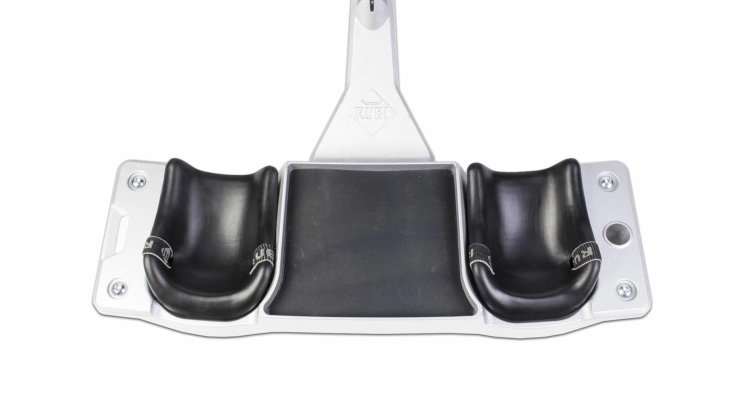 RUBI | Asiento Ergonómico Profesional SR-1 con Ruedas | Equipamiento de Seguridad Protección con Rodilleras Substituibles | Chasis Aluminio, Alta Resistencia y Estabilidad