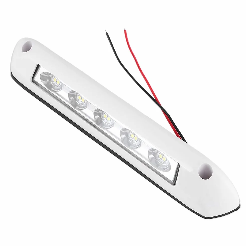 Luz LED para porche RV Luz de servicio exterior 12V / 24V Accesorio de iluminación 8W Luces de toldo impermeables para camiones, autocaravanas, remolques y barcos