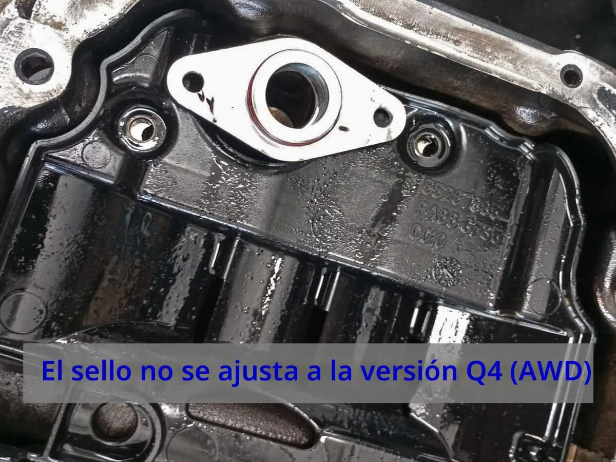 Junta de tubo de aspiración en bomba de aceite para Opel Insignia Astra Zafira 2.0 CDTI Saab 1.9 2.0 TTiD Fiat Lancia Alfa Romeo 1.6 2.0 2.2 JTD Multijet