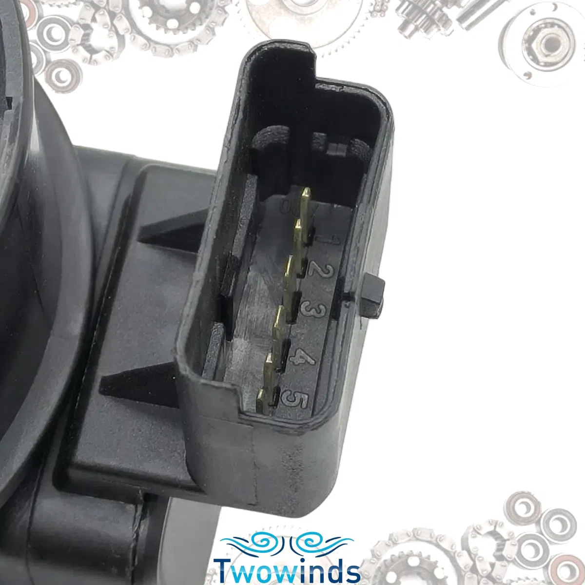 Twowinds - Caudalímetro 5WK9609 Compatible con Opel Movano A (1998-), Renault Laguna 2, Master 2, Vel Satis, Espace 4 (1996-), Nissan Interstar (2002-) - 7700314057