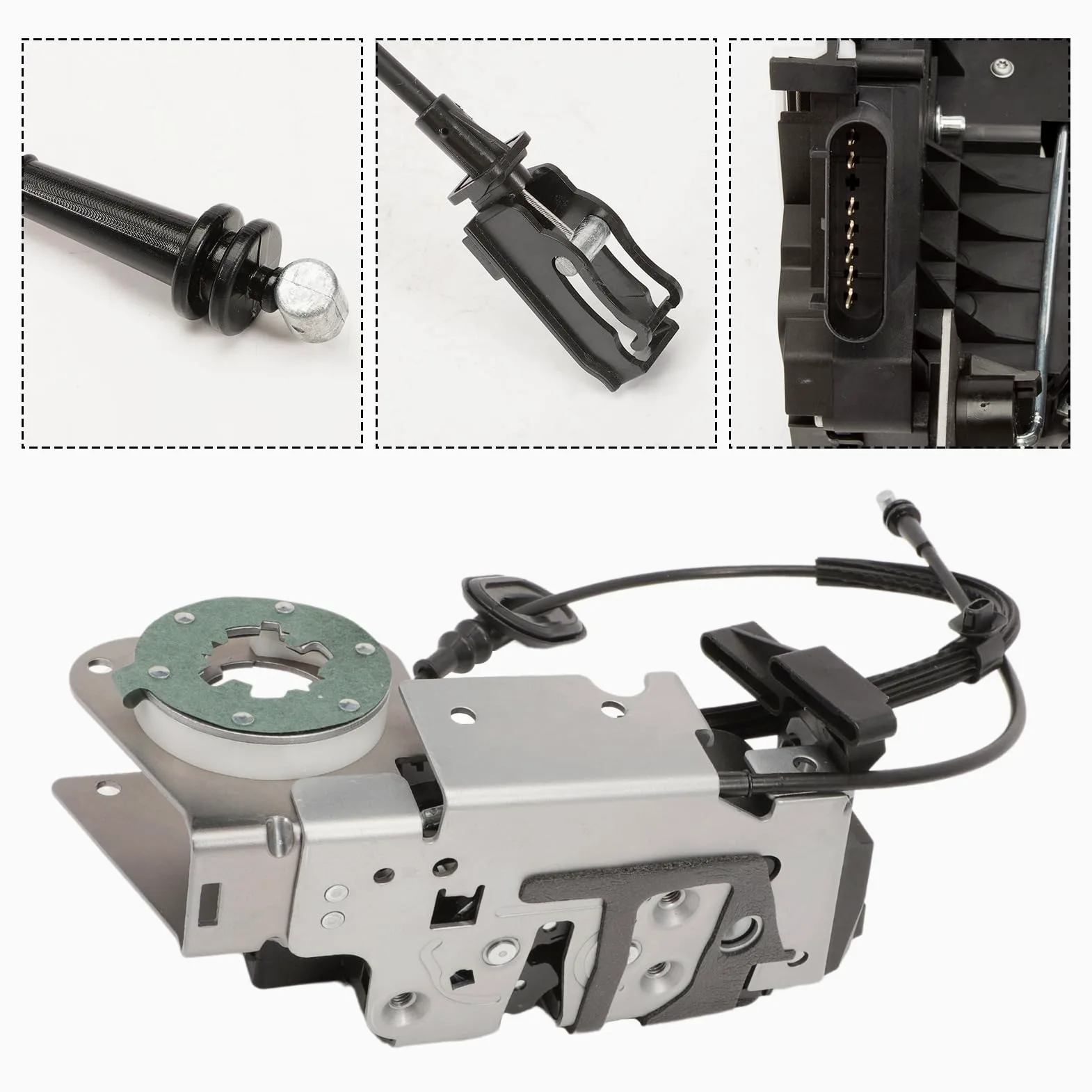Cerradura de puerta de servomotor delantero izquierdo, cerradura de puerta, actuador lado del conductor para Ford Tourneo Custom Transit Custom 2.0 EcoBlue 2.2 TDCi BK21V219A65DJ