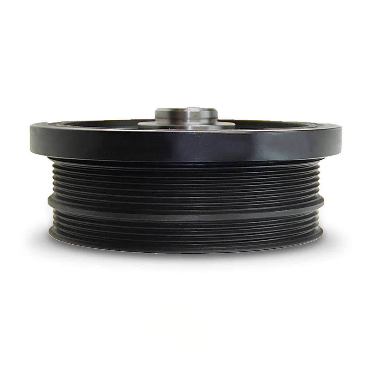 BESTPRICE 1x polea desacoplada, compatible con BMW Serie 1 (E81), 1 (E87), 3 (E46)(E90)(E91), 5 (E60), 5 Touring (E61), X3 (E83)