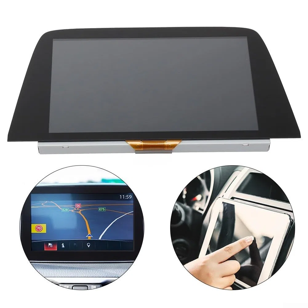 Reemplazo de pantalla LCD de 8 pulgadas para Opel Astra K 2016-2018 LQ080Y5DZ10 con disipador de calor mejorado y función de carga, y juego