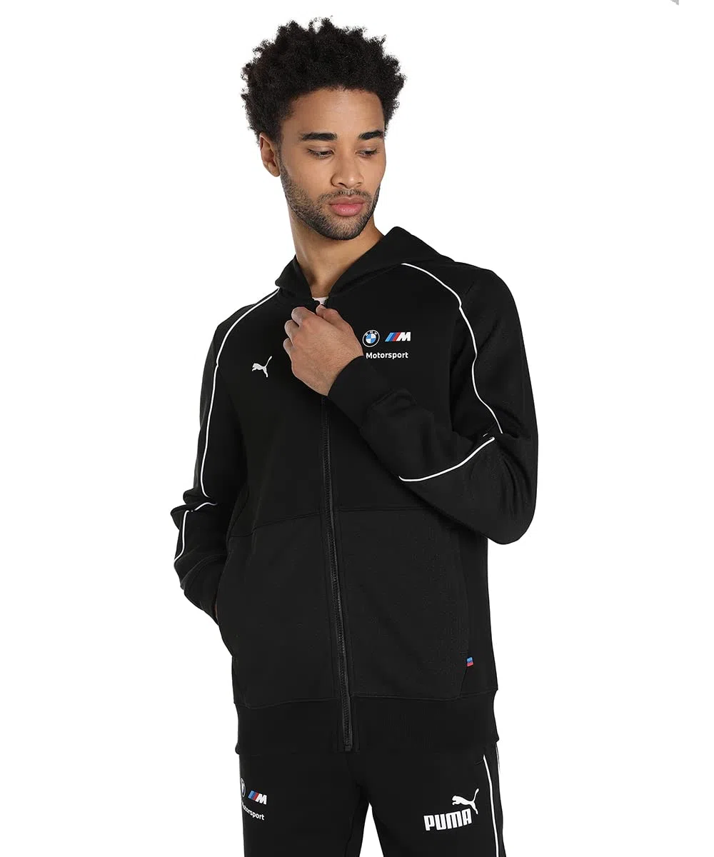 PUMA Chaqueta con Capucha de Deporte Hombre BMW M Motorsport