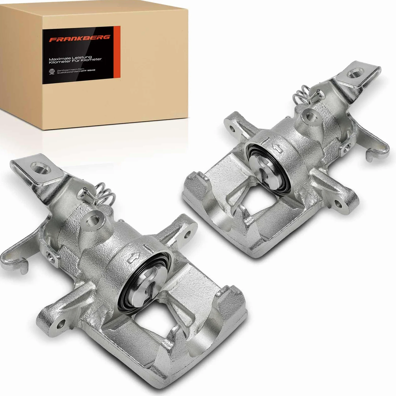 Frankberg 2x Pinza de freno Trasero izquierdo derecho Compatible con Interstar X70 Movaladano X70 Master II JD Master II FD Master II ED/HD/UD Replace# 7701206754