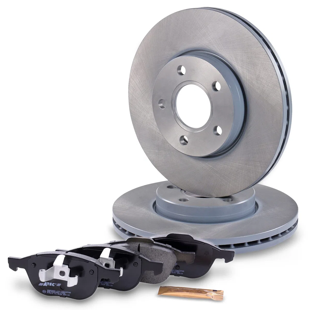ATEC GERMANY Juego de frenos eje delantero incl. discos de freno Ø 278 mm ventilados + pastillas de freno delanteras FORD C-MAX Mk2 (DXA/CB7, DXA/CEU), FOCUS Mk3,FOCUS Mk3 notchback,FOCUS Mk3 Turnier