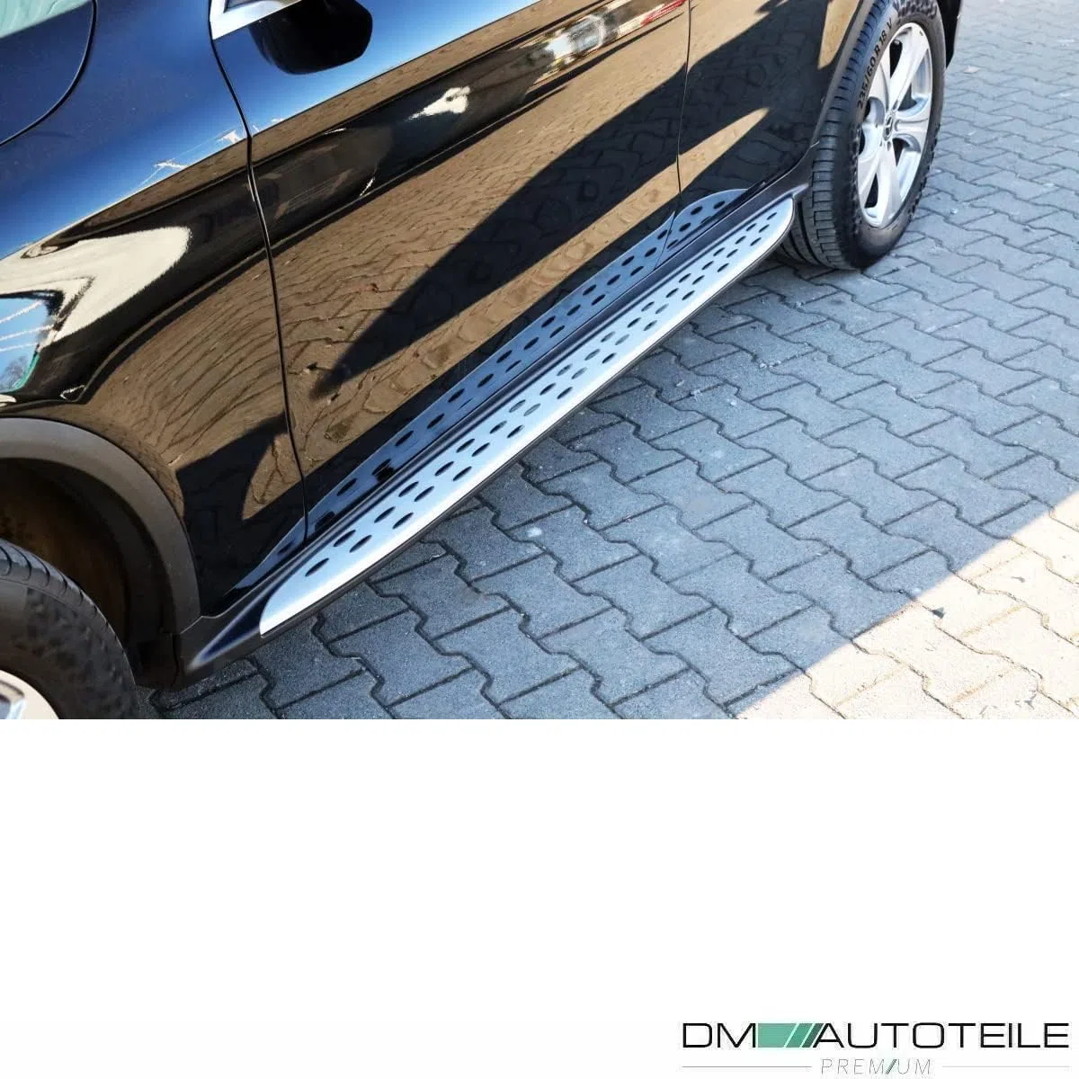 2 Piezas Faldones Laterales del Coche para Mercedes GLC X253 + Coupe C253 2015-2019 Estribos, faldones Laterales y Barras Laterales compatibles con automóvilesi