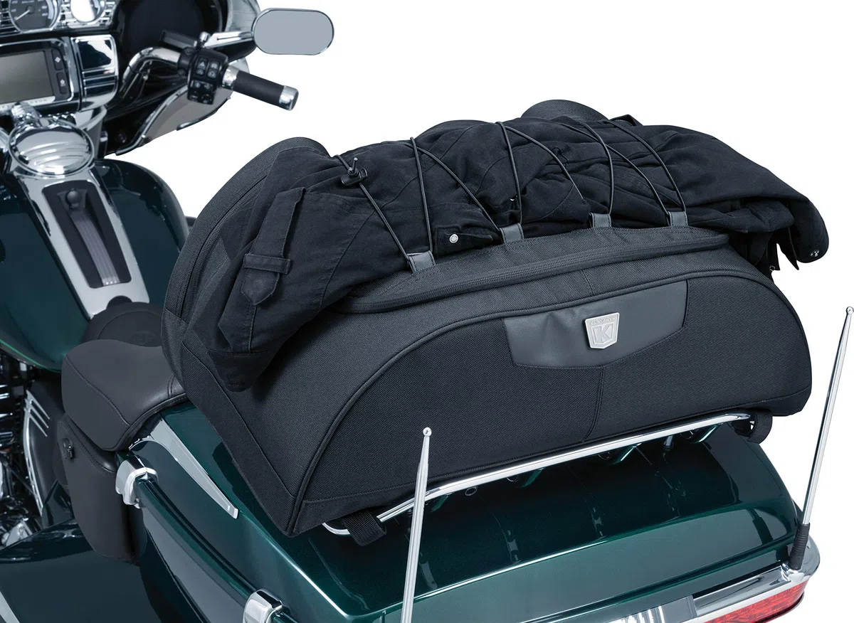 Kuryakyn 5281 Momentum Hitchhiker - Bolsa para Maletero (1 Unidad), Color Negro