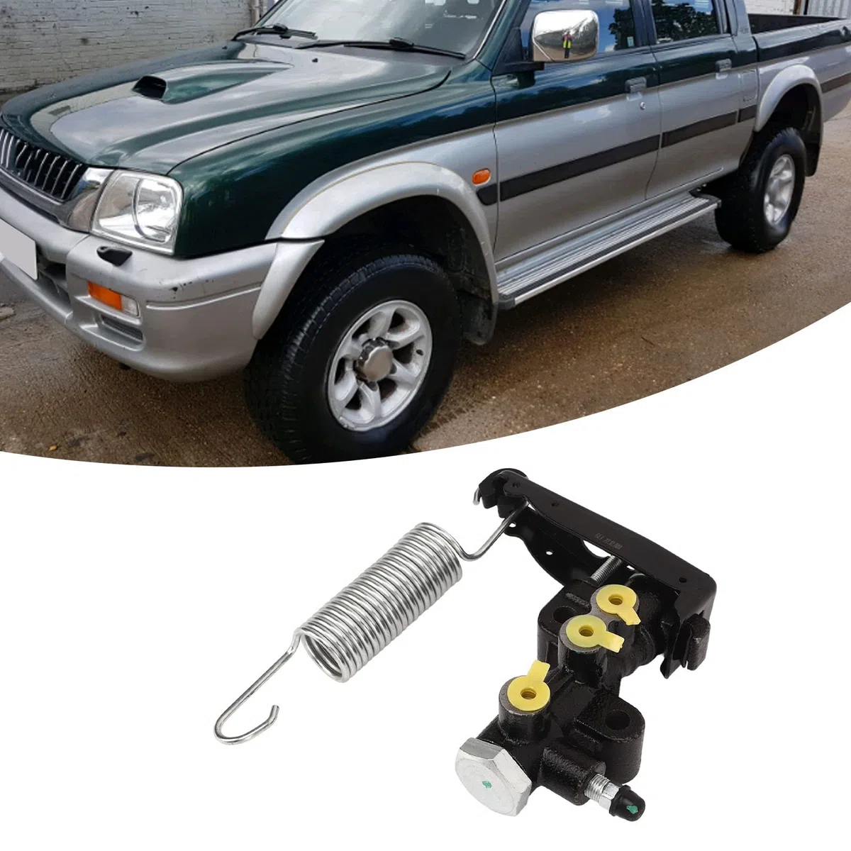 Compensador de Freno con Válvula de Detección de Carga, Profesional Resistente a Altas Temperaturas MB618321 Compensador de Detección de Carga de Freno Duro para Mitsubishi L200