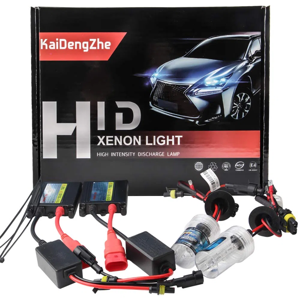 2 Unids Super Brillante H7 HID Xenon Kit de Conversión + 55W 12V Slim Ballast 6000K