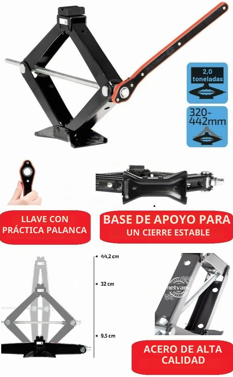 Kit rueda de repuesto 17" compatible con Dacia Duster con gato, llave, tornillo, guantes y bolsa 135/80R17 OE size