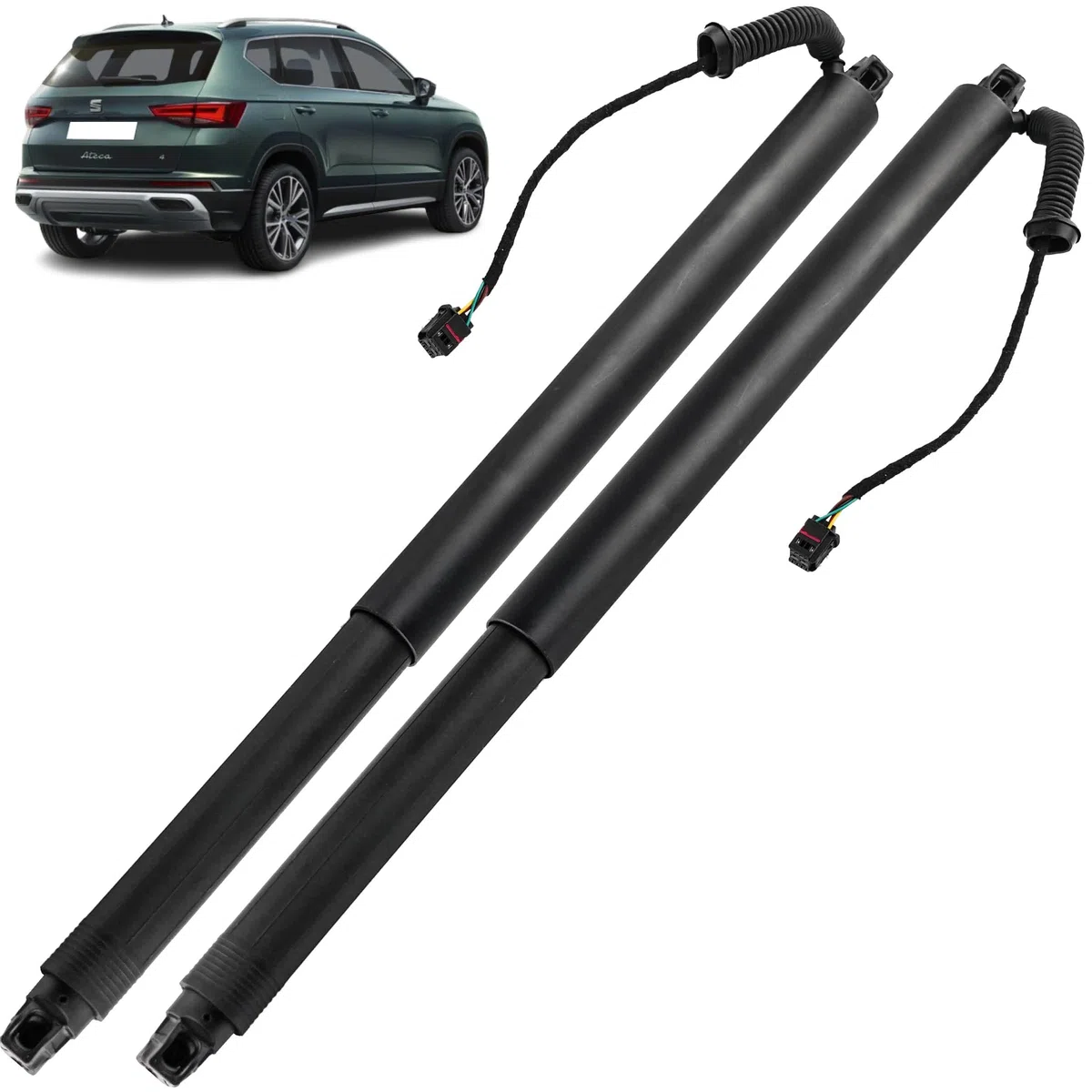 2 amortiguadores maletero compatibles para Ateca (desde 2016) AMORTIGUADORES ELÉCTRICOS. 575827851, 575827852