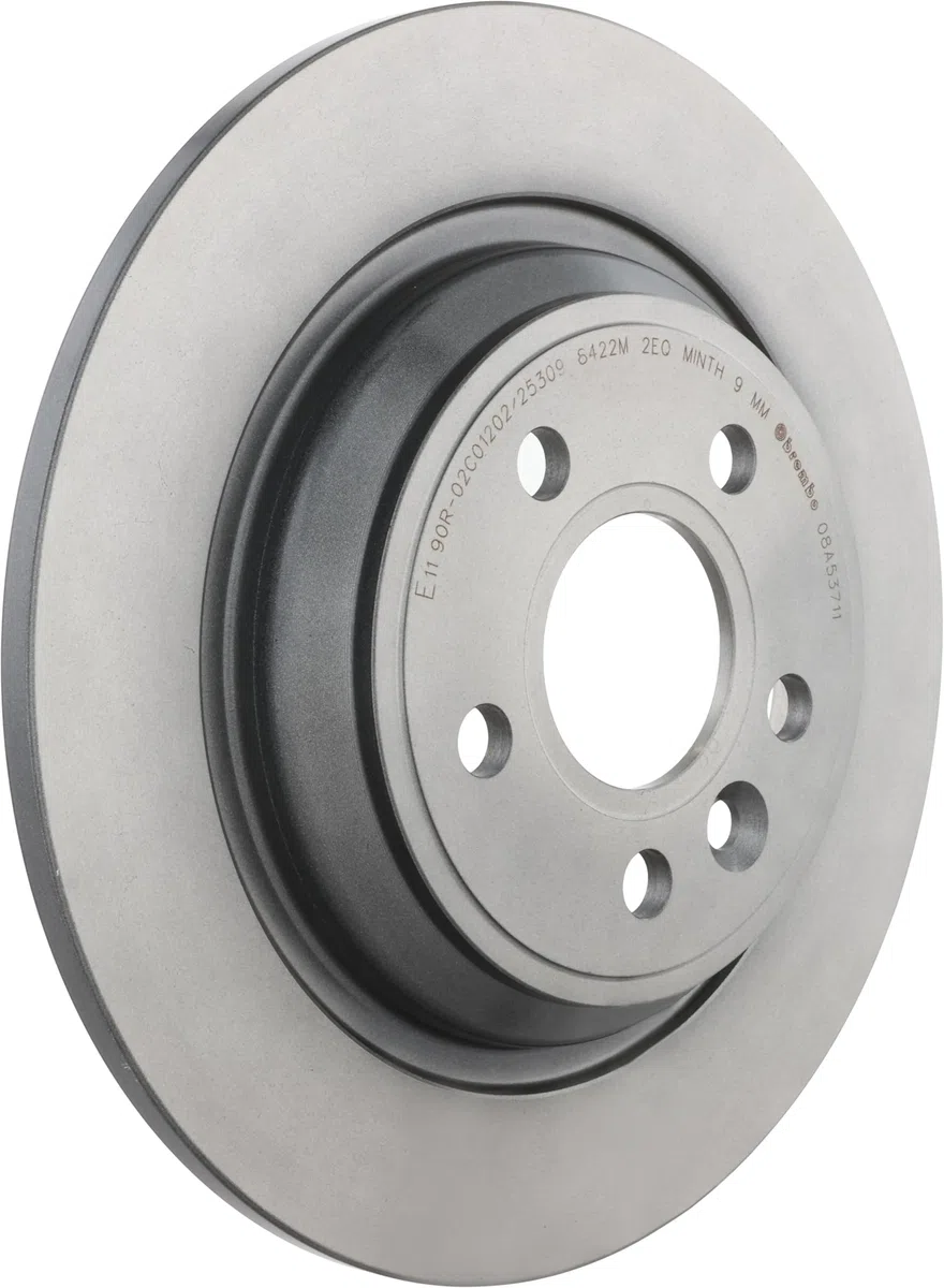 Brembo 08A53711 Discos de Freno con Recubrimiento UV, Set de 2