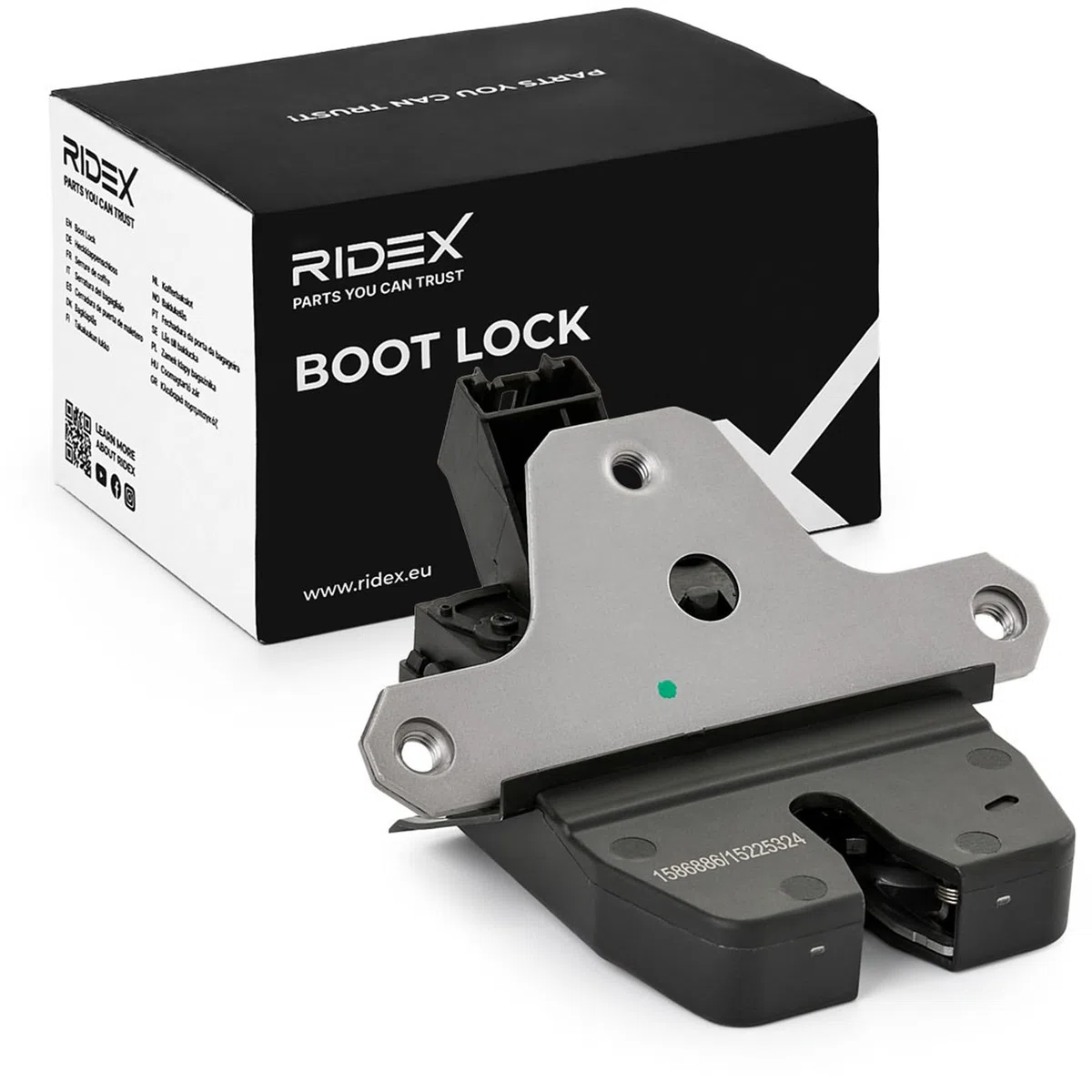RIDEX 1362T0011 Cerradura de la puerta del maletero Capó Trasero Compatible con FORD MONDEO IV Turnier BA7
