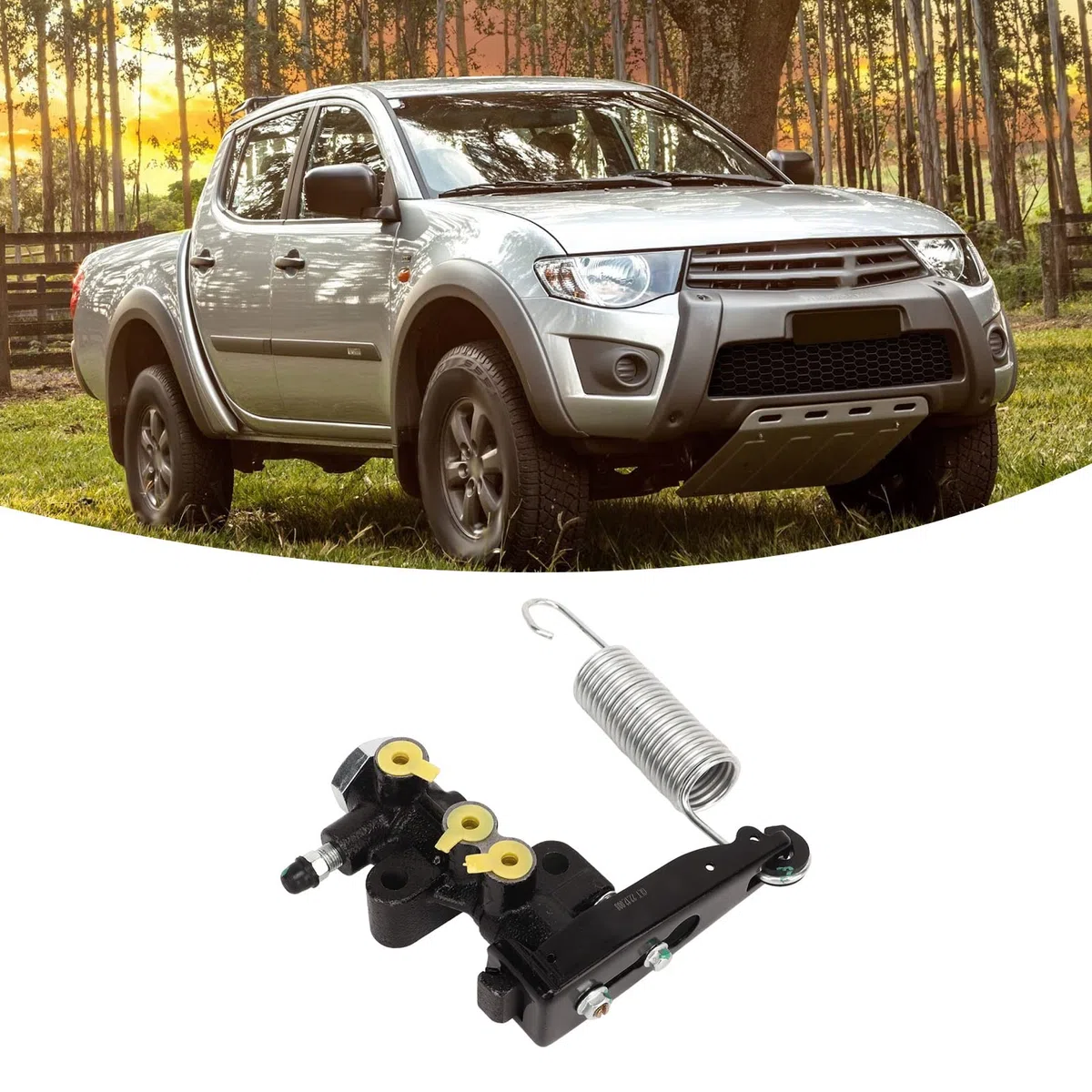 Compensador de Freno con Válvula de Detección de Carga, Profesional Resistente a Altas Temperaturas MB618321 Compensador de Detección de Carga de Freno Duro para Mitsubishi L200