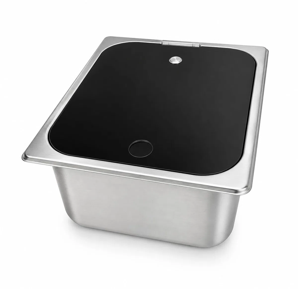 Fregadero con tapa camper 32x26 cm incluye grifo agua fria 12v y desague acodado camping autocaravana (GRIFO AGUA FRIA PARA BOMBA SUMERGIBLE)