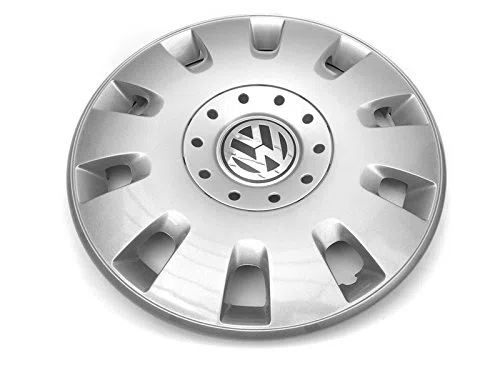 Tapacubos de repuesto original de Volkswagen, plata