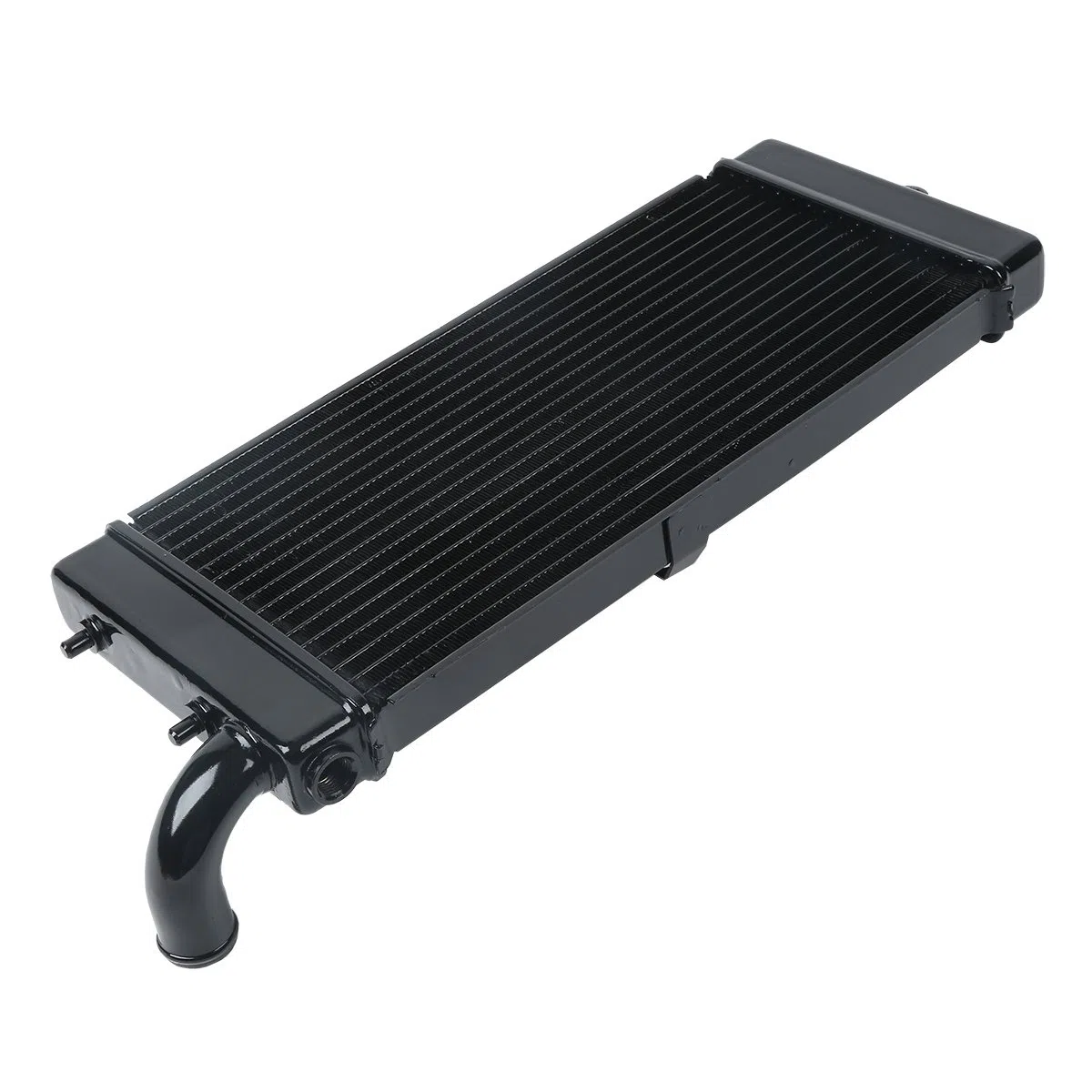 TengChang Motocicleta Negro Aluminio radiador Enfriador para Honda Shadow Ace 750 VT750C 1997 1998 1999 2000 2001 2002 2003