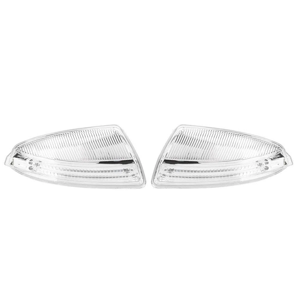 Aramox Luces LED de señalización para Espejos retrovisores A2048200721 compatibles con C Class W204 2008 2010 diseño Original fácil instalación y Ajuste sin modificaciones