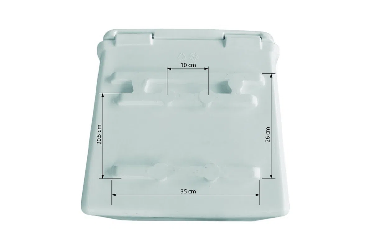 Cofre Portaequipajes Moto Ciclomotor Quad de Fácil Montaje, 50x50x42 cm, Cajón Gran Capacidad Apto para Alimentos con Bandeja y Reflectantes Homologados, 75 litros, Caja Baúl Moto (Color Negro)