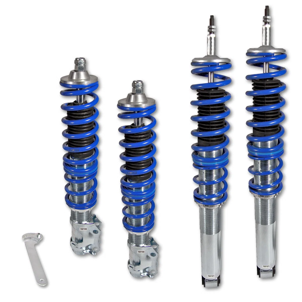 JOM 741005 BlueLine suspension cuerpo roscado VW Golf II/Jetta II 8.83-11.91 (19E) sin 4 x 4, amortiguador/amortiguador