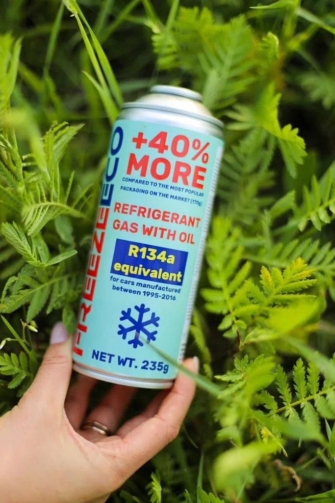 sustituto r134a, Sellador, refrigerante para aire acondicionado de automóviles, equivalente a 660 g, 3 latas, 2 en 1, 235g,