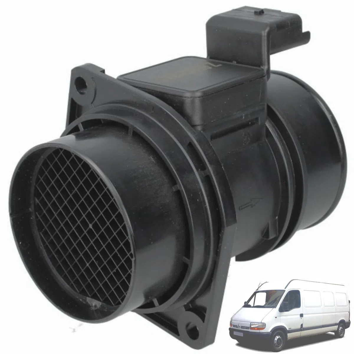 Twowinds - Caudalímetro 5WK9609 Compatible con Opel Movano A (1998-), Renault Laguna 2, Master 2, Vel Satis, Espace 4 (1996-), Nissan Interstar (2002-) - 7700314057