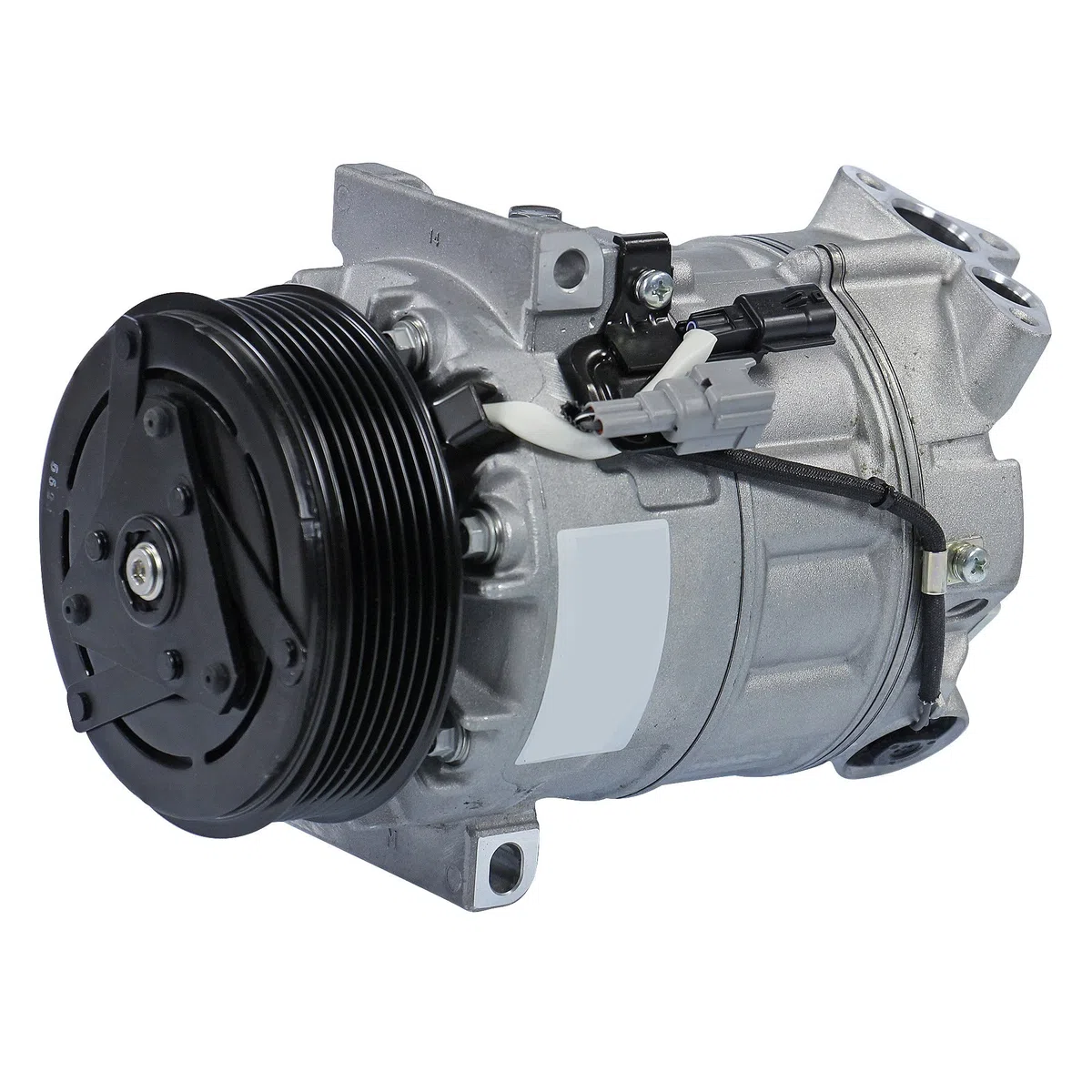 BESTPRICE 1x Compresor de aire acondicionado, COMPATIBLE CON - RENAULT LAGUNA Coupe (DT0/1), LAGUNA 3 (BT0/1), LAGUNA 3 Grandtour (KT0/1), LATITUDE (L70_)