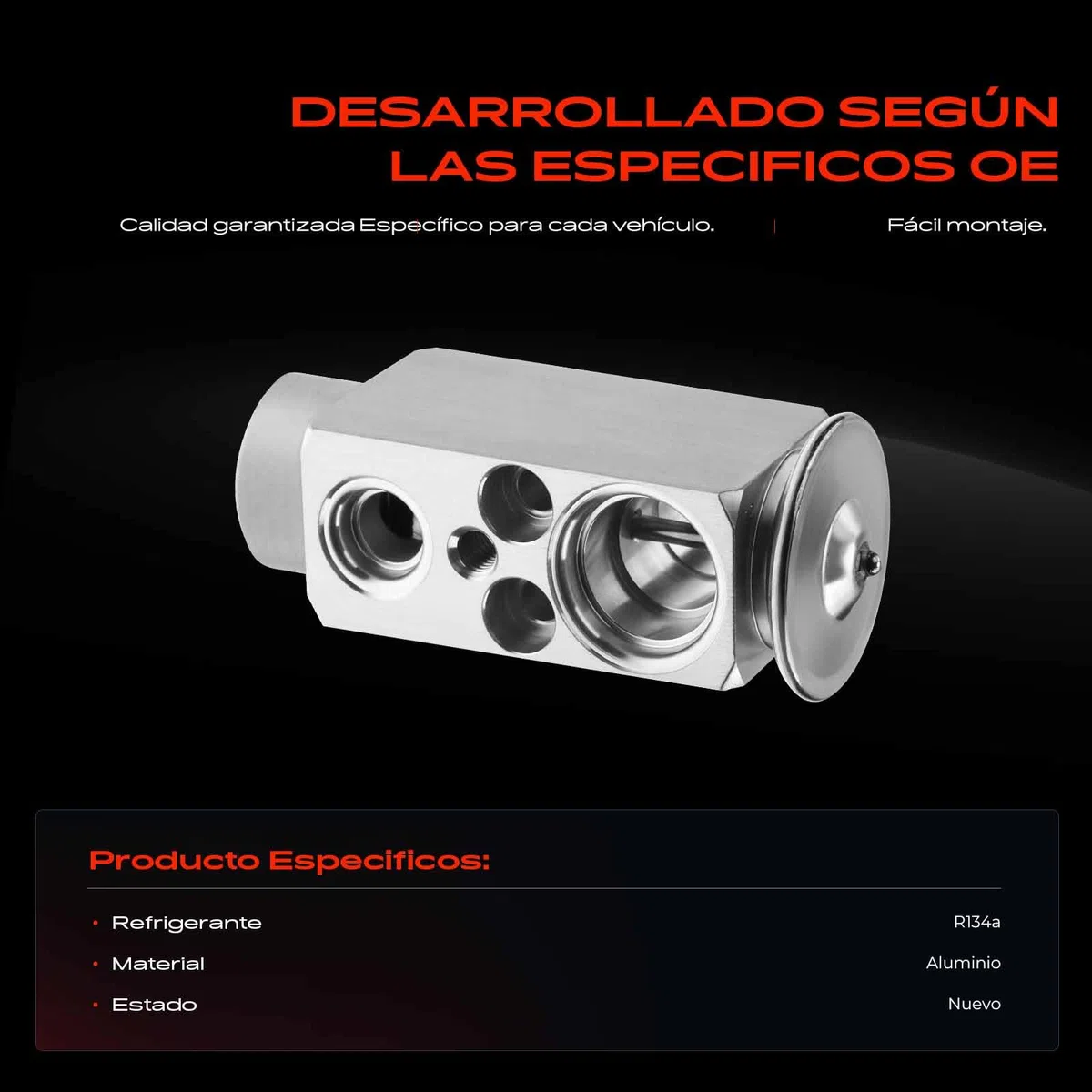 Frankberg Válvula de expansión Aire acondicionado Compatible con Astra H A04 1.6L Astra H Twintop A04 1.8L Astra H CaR.A.Van A04 1.4L Astra H CaR.A.Van A04 1.6L Astra H GTC A04 1.6L Replace# EX10329C