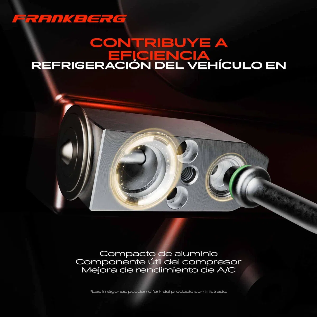 Frankberg Válvula de expansión Aire acondicionado Compatible con Astra H A04 1.6L Astra H Twintop A04 1.8L Astra H CaR.A.Van A04 1.4L Astra H CaR.A.Van A04 1.6L Astra H GTC A04 1.6L Replace# EX10329C