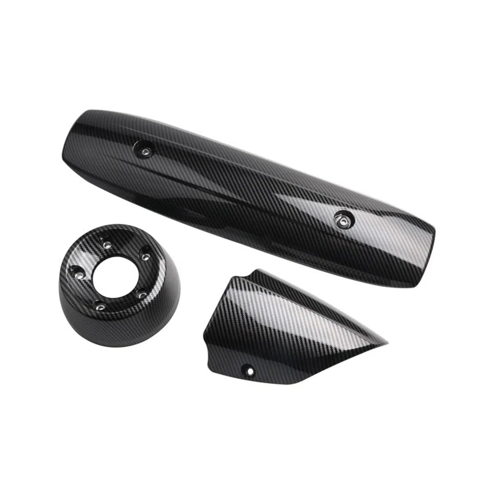 para TMAX500 para TMAX 500 2008-2011 Cubierta del Silenciador De La Motocicleta Protector Térmico del Tubo De Escape Escudo Térmico