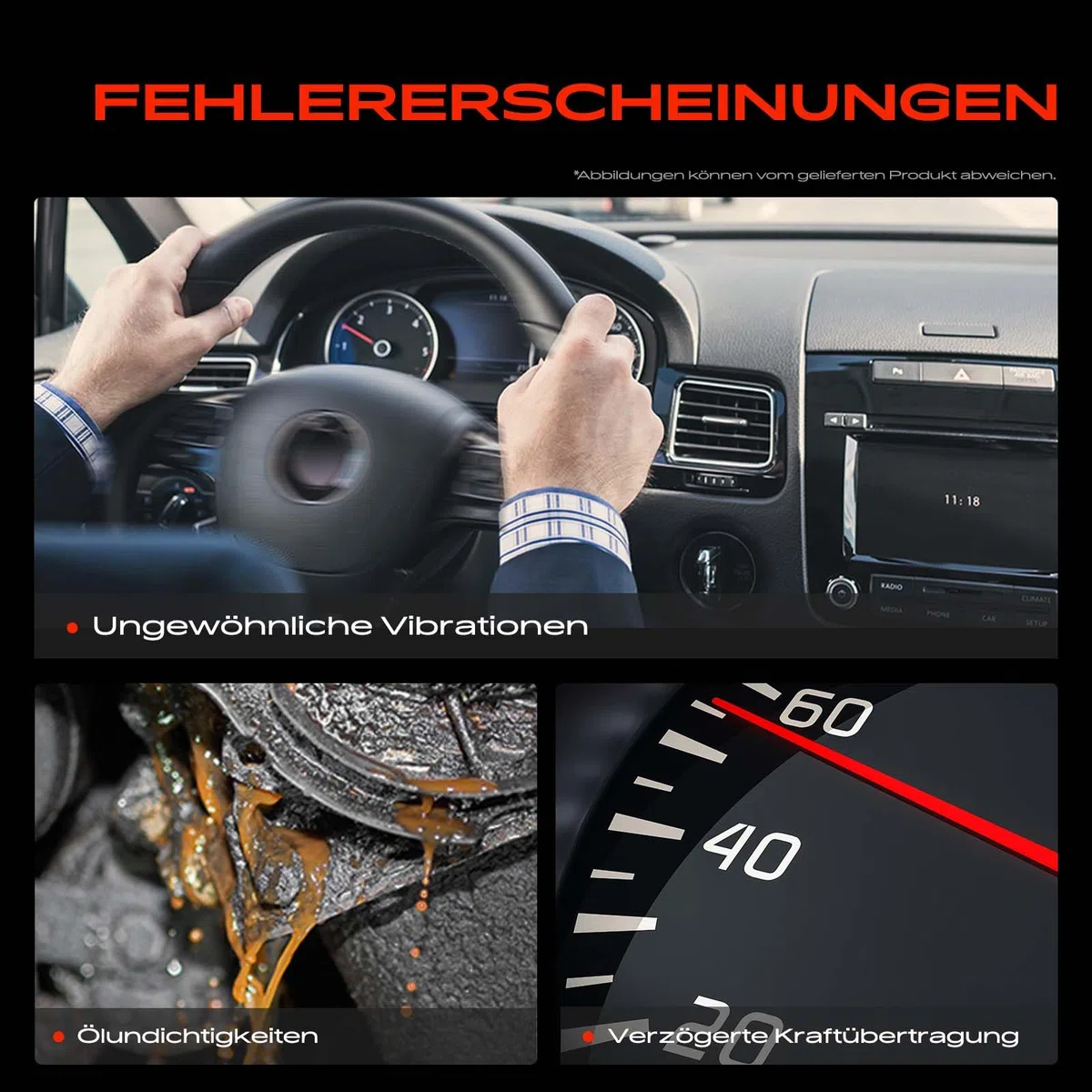 Frankberg Embrague Direkter Ersatz Compatible con MCM MPI GM V8 4.5L Replace# 8M0098795