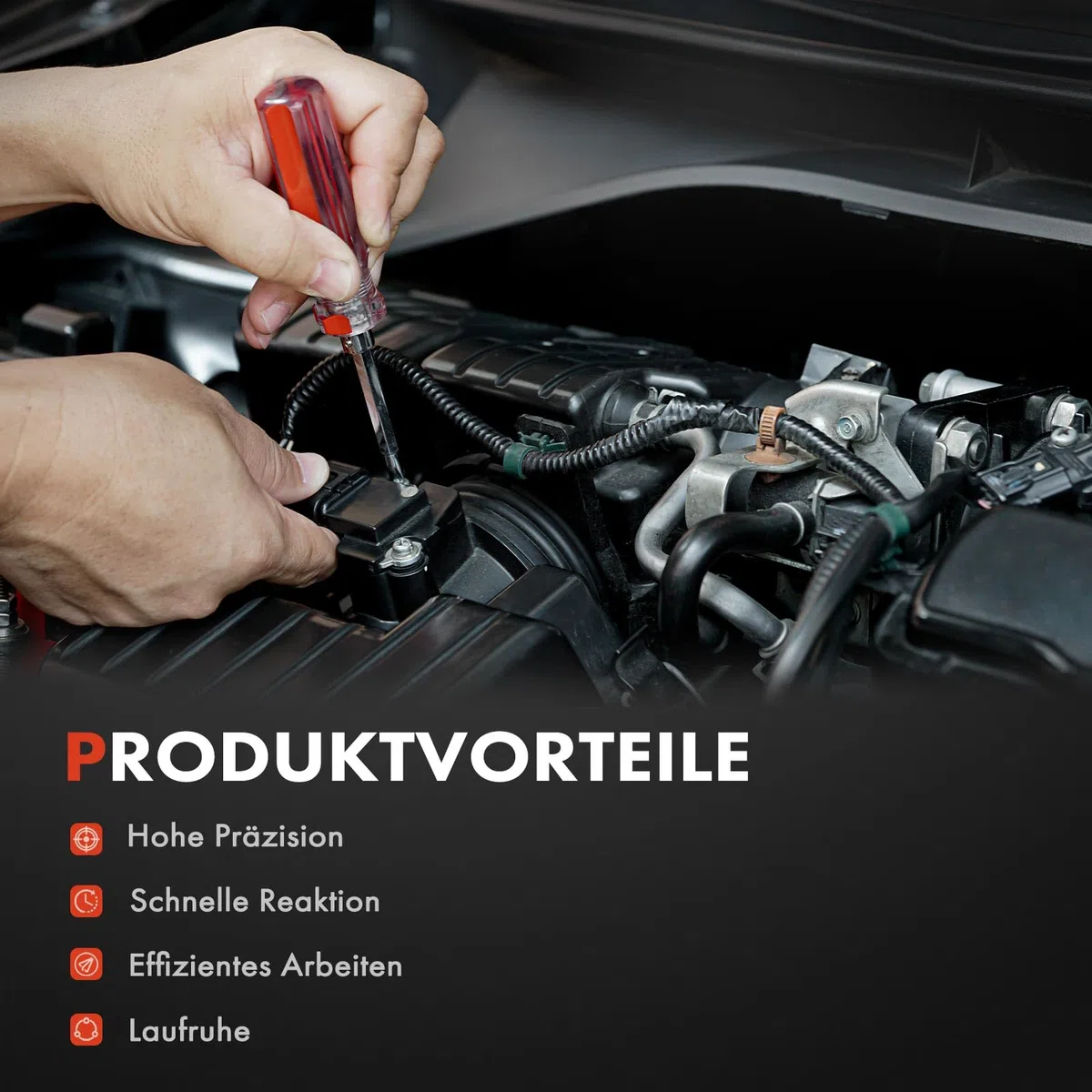Frankberg Medidor de masa de aire 4-Polos Compatible con Clase C W204 C180-C250 Clase E W212 E200 E220 E250 Clase GLK X204 Sprinter 5-T Furgoneta B906 516 Replace# 6510900248