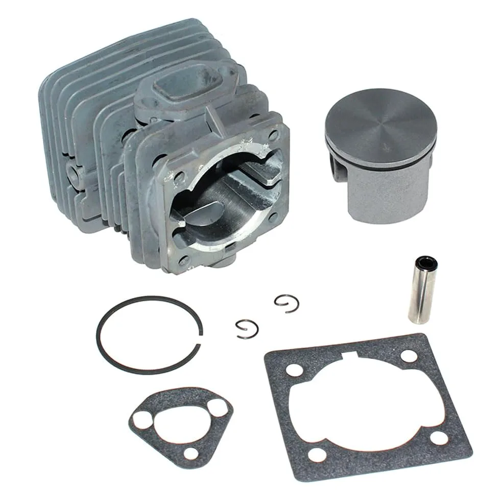 Kit de pistón de Cilindro 45mm para Castor Turbo52 Power55 CP500 CP510 Turbo42 Power45 SB44 CP450 CP460 Stiga SB52 SB44 BULLCRAFT KS-450/2 Brushcutter 8540890
