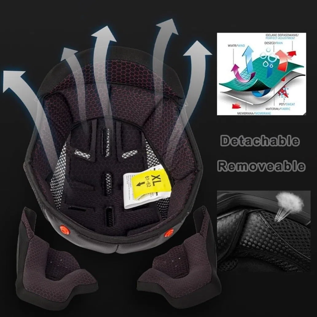 Casco Moto Modular con Bluetooth Integrado, ECE Homologado Casco Integrales Flip Up Moto Jet Scooter para Mujer Hombre Adultos Antivaho Doble Visera