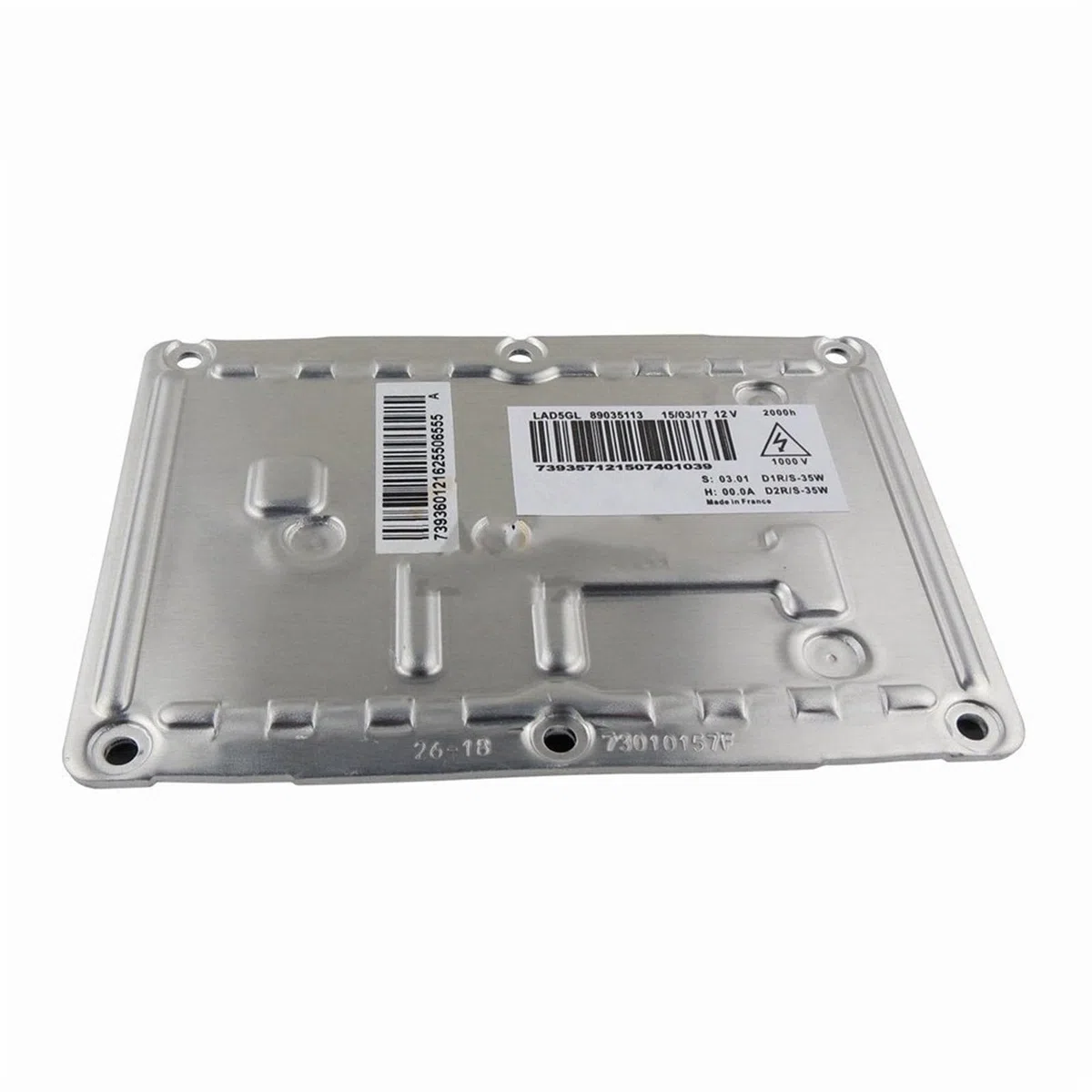 CcacHe Balastro Centralita Compatible con VW para Passat B6 para Pheaton LAD5GL 89035113 3D0907391B 4Pin D1S D1R D2S D2R Unidad De Control De Balasto para Faros Delanteros Kits De Conversión HID