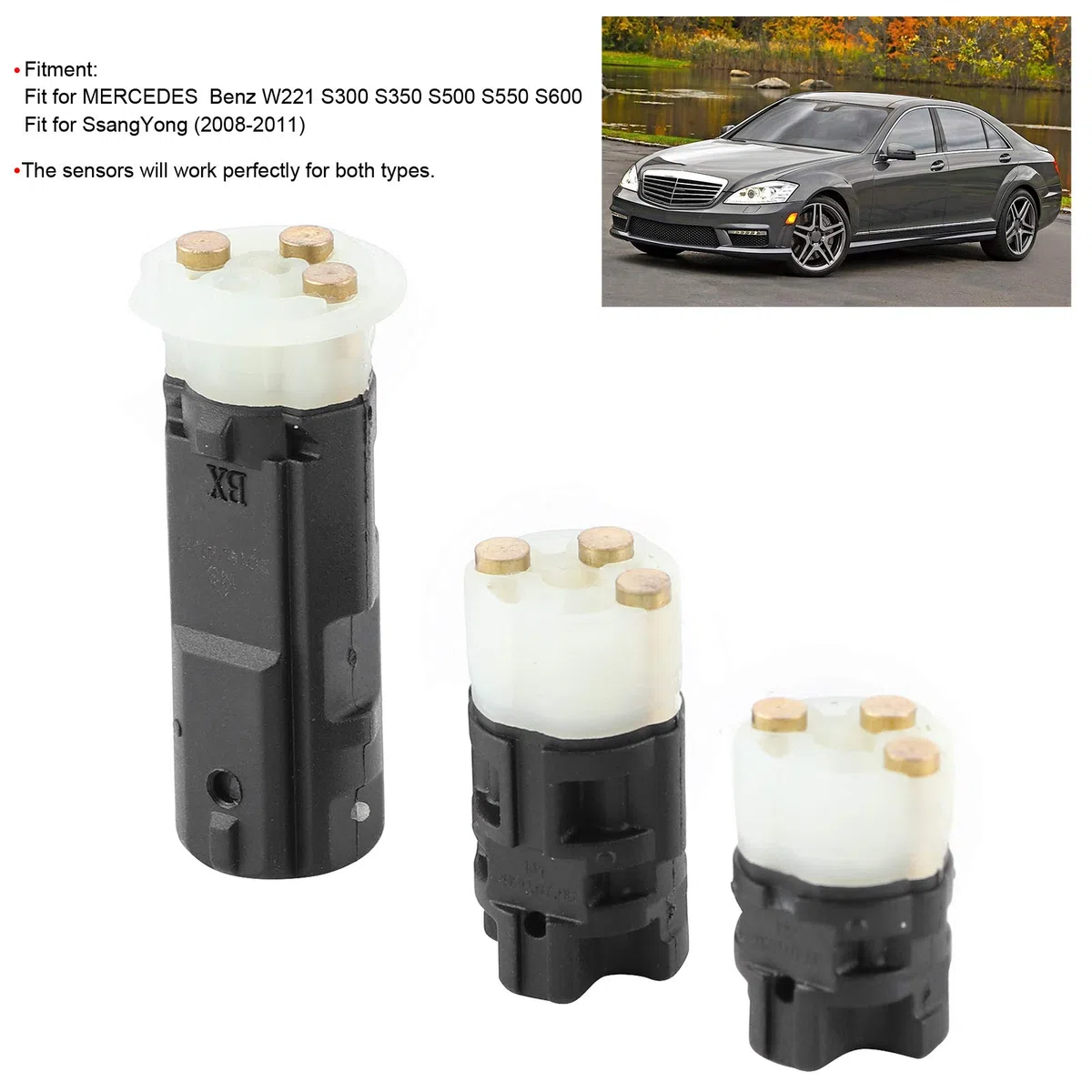 KIMISS Kit de sensores Y3/8n3, Y3/8n2, Y3/8n1 para módulo TCU TCM 722.9, compatible con, accesorio automotriz