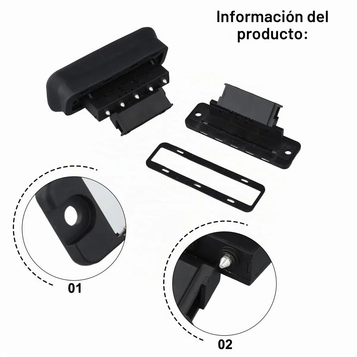 Interruptor de contacto de puerta corredera para Mercedes Vito W639 W447 A9078213000