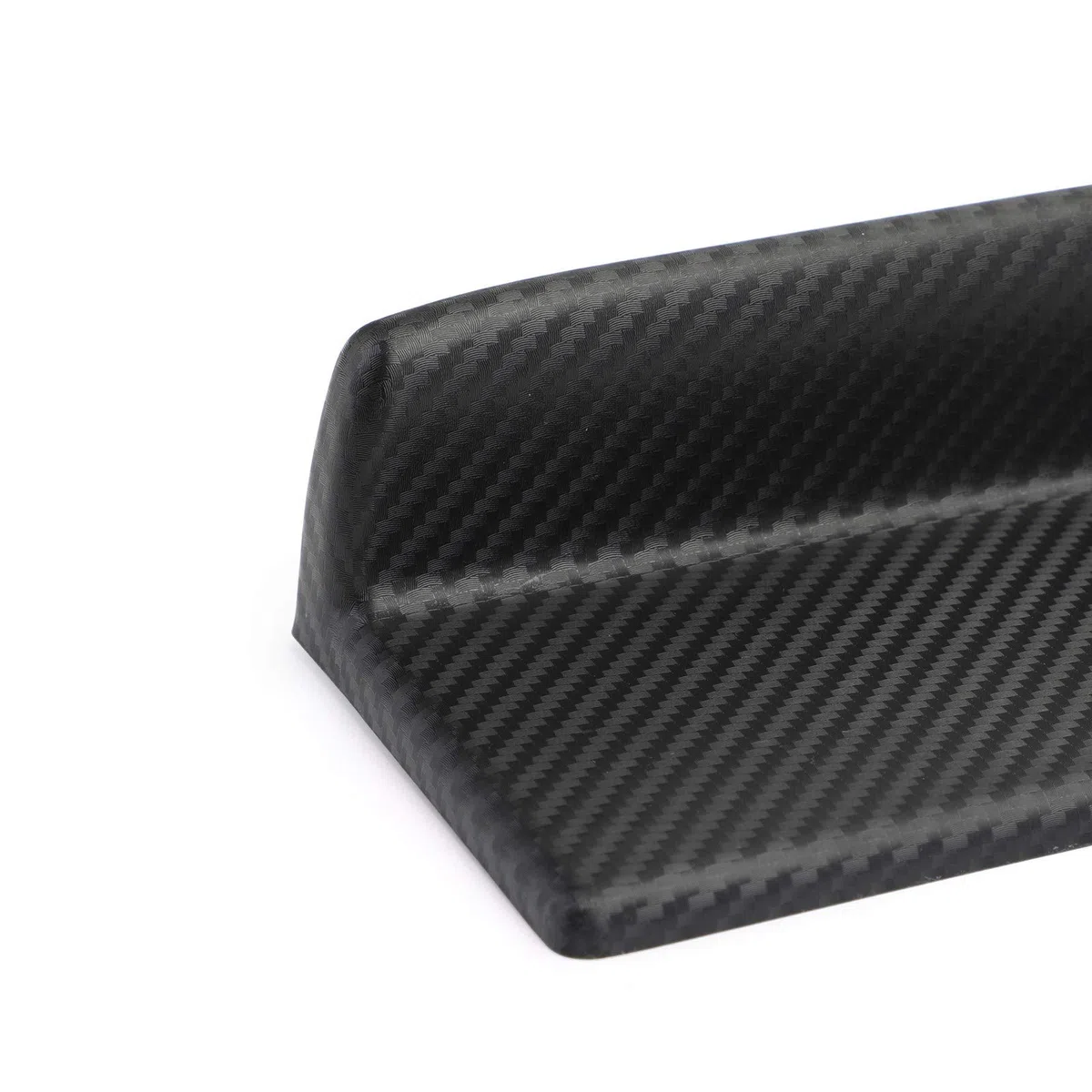 Faldones laterales de coche, divisor rocker, difusor, aletas winglet, par de alas, 45cm, alerón de falda lateral de coche, fibra de carbono