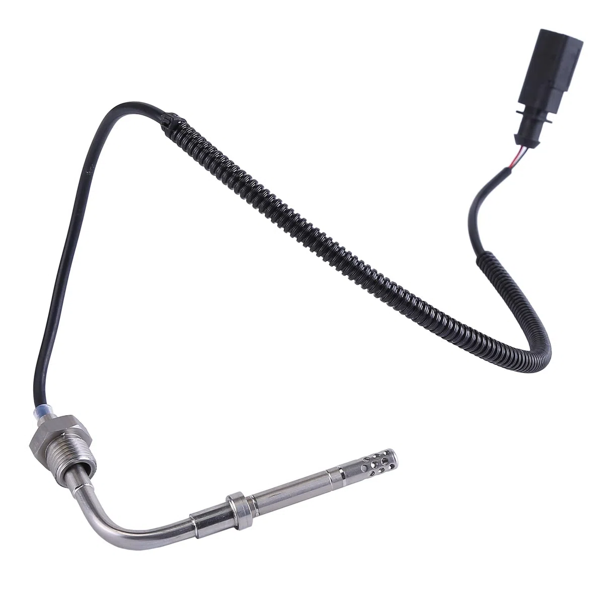 Sensor de temperatura de los gases de escape Sensor de temperatura 038906088D Compatible para 2.7 3.0 A6 (4F,C6) hasta Bj.03/2008