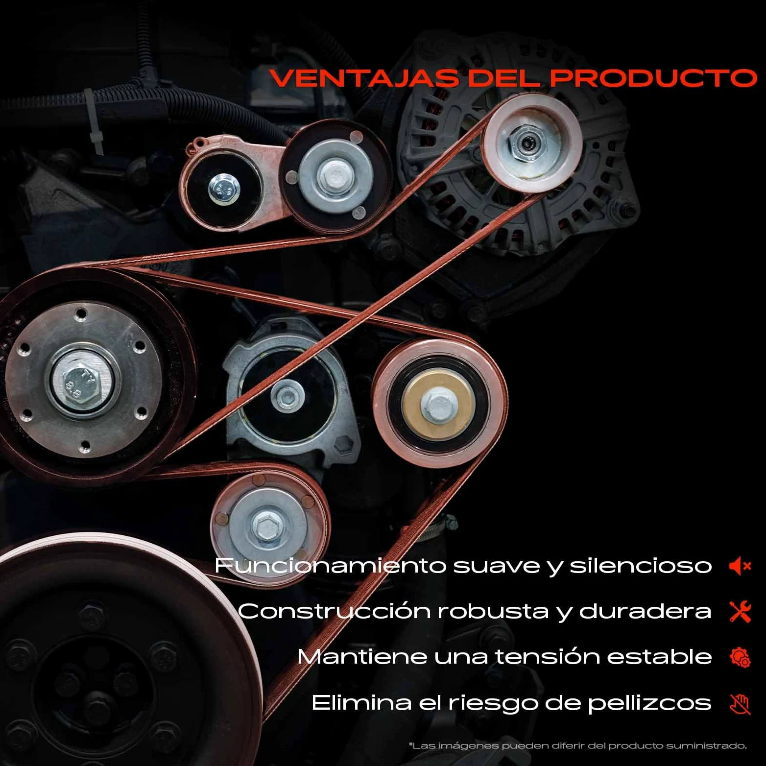 Frankberg Polea guía de rodillos Diesel Compatible con Vito Bus W639 2.2L Vito/Mixto Furgoneta W639 2.2L Clase E W211 2.2L Clase E T-Model S211 2.2L CLClase C CL203 2.2L Replace# 6112000570