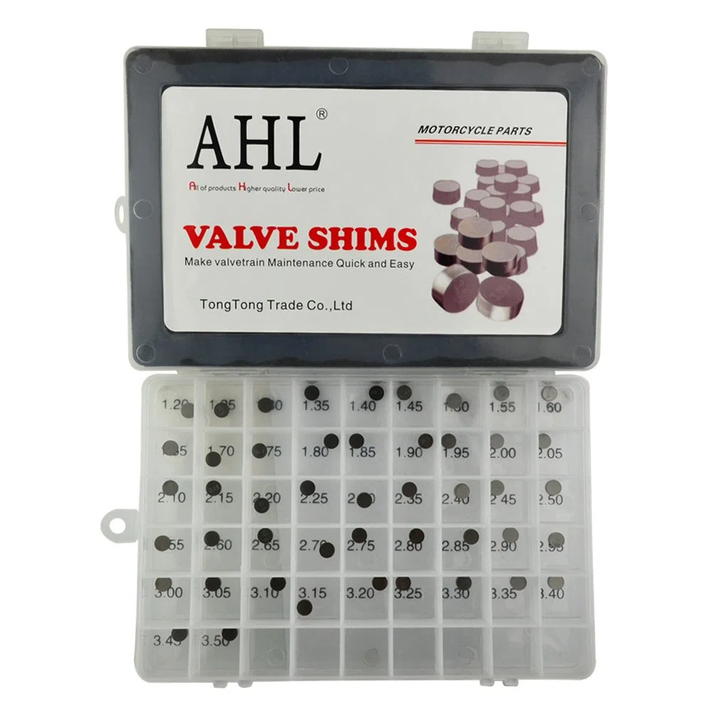 AHL- 47pcs 7.48mm Motocicleta Pastillas ajustable juego de válvulas Valve Shim kit para DL650 V-Strom 2004-2012